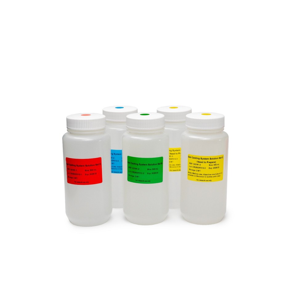 Gel Casting System Solution Set